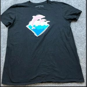 Pink Dolphin Graphic T-Shirt